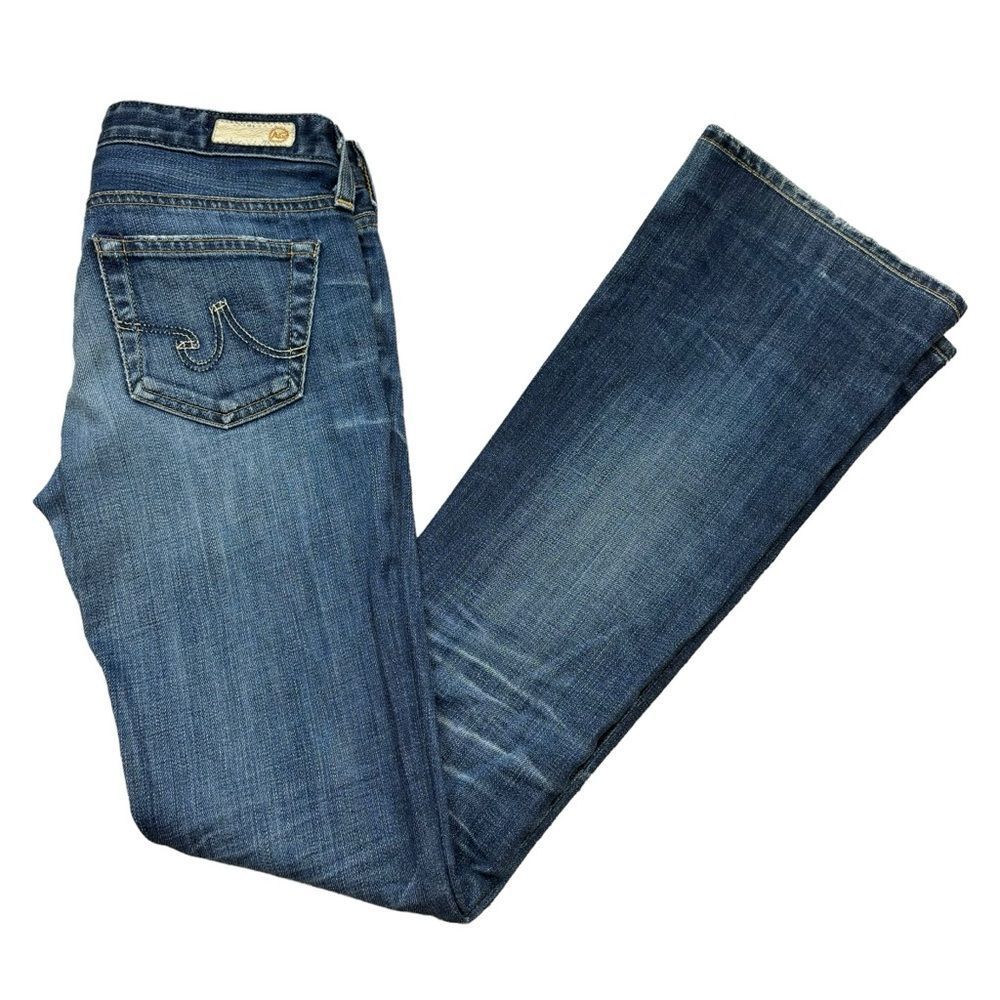 Ladies Adriano Goldschmied Angel Boot Cut Jeans Size 24R - Picture 4 of 12